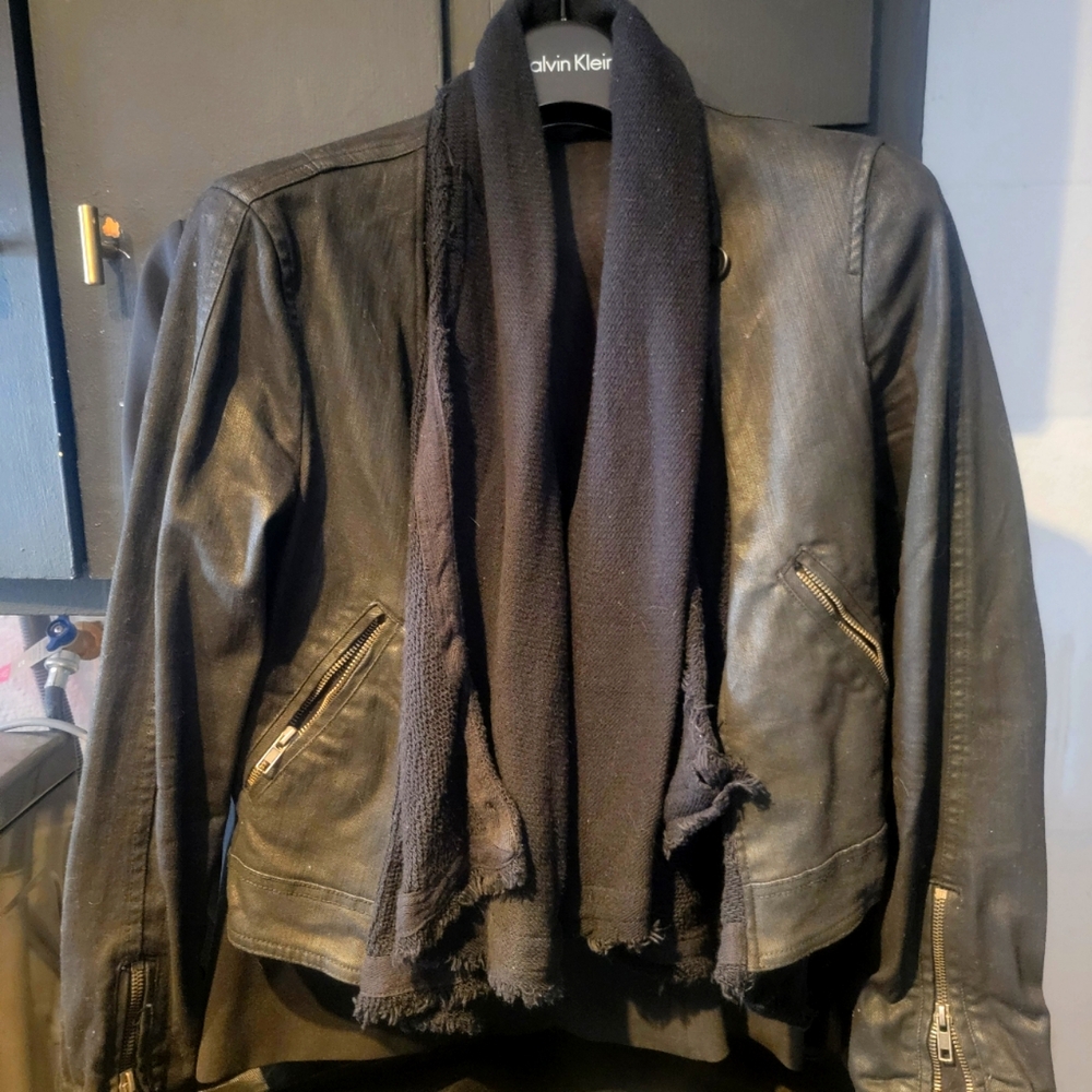 Free People wrapp denim jacket